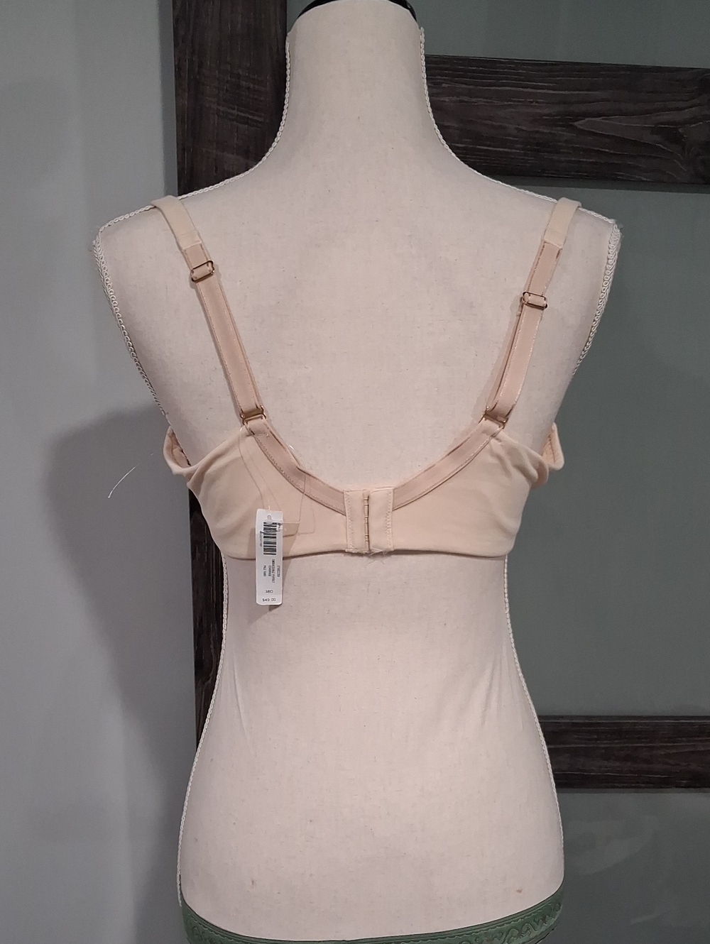 Soma Embraceable Perfect Coverage T Shirt Bra Size 38D NWT Color Pale Sand - Picture 4 of 4